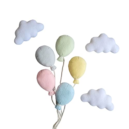 Rdxanc Foto-Requisiten für Neugeborene, Filz, Ballon, Wolke, Requisiten, Baby-Fotoshooting-Requisiten, Foto-Hintergrund, Dekoration, Dusche Rdxanc Foto-Requisiten für Neugeborene, Filz, Ballon, Wolke, Requisiten, Baby-Fotoshooting-Requisiten, Foto-Hintergrund, Dekoration, Dusche von Rdxanc