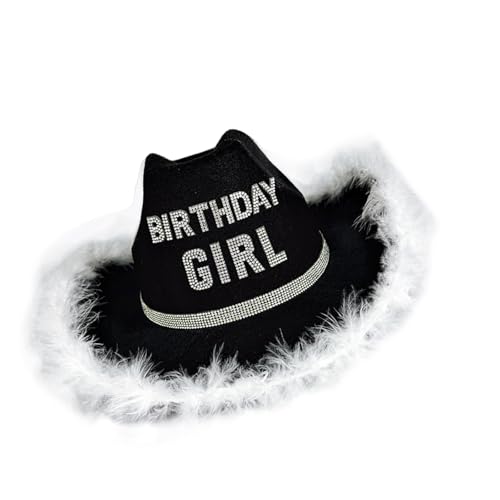 Rdxanc Geburtstag Mädchen Hut Strass Dekoration Party Hut Verstellbare Kinnschnur für Mädchen Geburtstag Party Fotografie Requisiten Rdxanc Geburtstag Mädchen Hut Strass Dekoration Party Hut Verstellbare Kinnschnur für Mädchen Geburtstag Party Fotografie Requisiten von Rdxanc