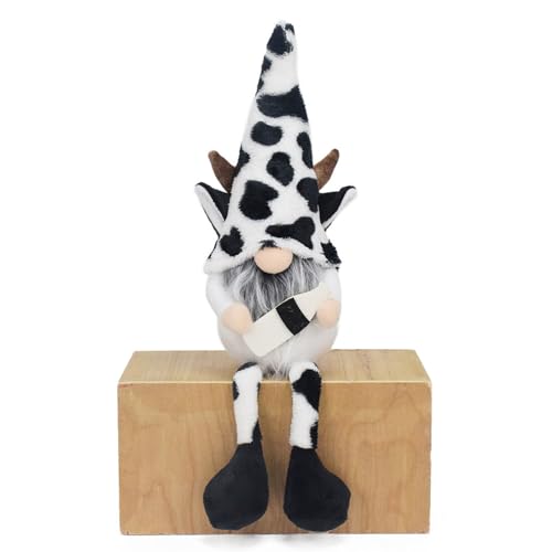 Rdxanc Gesicht lose Kunst Kuh Puppe Cartoon Zwerge Puppe Ornament Home Dekorationen Show für Zimmer Rdxanc Gesicht lose Kunst Kuh Puppe Cartoon Zwerge Puppe Ornament Home Dekorationen Show für Zimmer von Rdxanc