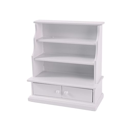 Rdxanc Miniatur-Bücherregal im Maßstab 1:12, antikes Holz, Vitrine für Puppenhäuser, Wohnzimmer, Vintage-Dekorationen Rdxanc Miniatur-Bücherregal im Maßstab 1:12, antikes Holz, Vitrine für Puppenhäuser, Wohnzimmer, Vintage-Dekorationen von Rdxanc