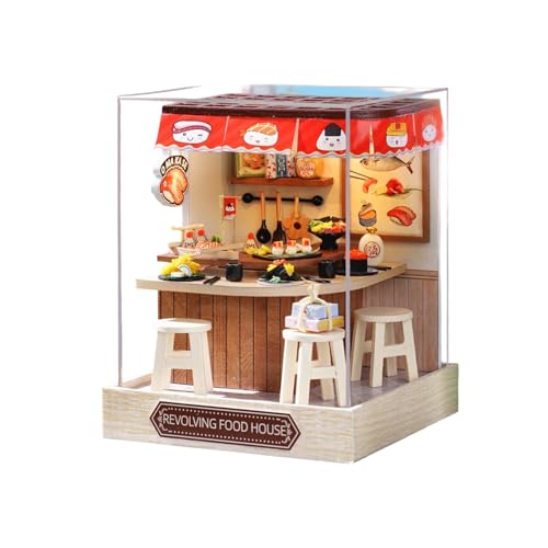 Rdxanc Miniatur-Szene aus Holz, Hausbausätze, kreatives Bastelprojekt für Heimdekoration und Schenken mit optionalem Thema Rdxanc Miniatur-Szene aus Holz, Hausbausätze, kreatives Bastelprojekt für Heimdekoration und Schenken mit optionalem Thema von Rdxanc