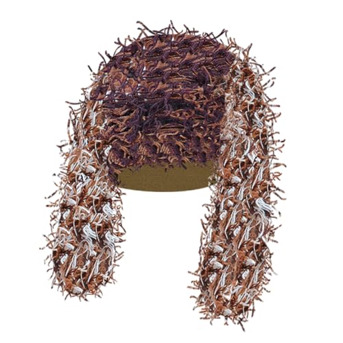 Rdxanc Totenkopf-Hut für Halloween-Aktivität, gehäkelter Hut mit Ohren, Pullover, Cosplay, Hut, Kaninchen, Totenkopfkappen, 2000er Jahre Rdxanc Totenkopf-Hut für Halloween-Aktivität, gehäkelter Hut mit Ohren, Pullover, Cosplay, Hut, Kaninchen, Totenkopfkappen, 2000er Jahre von Rdxanc