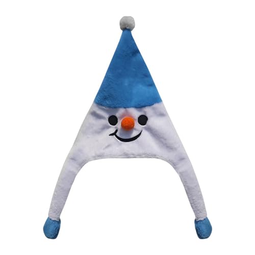 Rdxanc Weihnachtlicher Schneemann-Hut mit Ohrenklappen, lustiger Weihnachtsparty-Hut, Plüsch-Ohrenklappen, Hut für Kinder, Frauen, Mädchen, Weihnachtsfotografie Rdxanc Weihnachtlicher Schneemann-Hut mit Ohrenklappen, lustiger Weihnachtsparty-Hut, Plüsch-Ohrenklappen, Hut für Kinder, Frauen, Mädchen, Weihnachtsfotografie von Rdxanc
