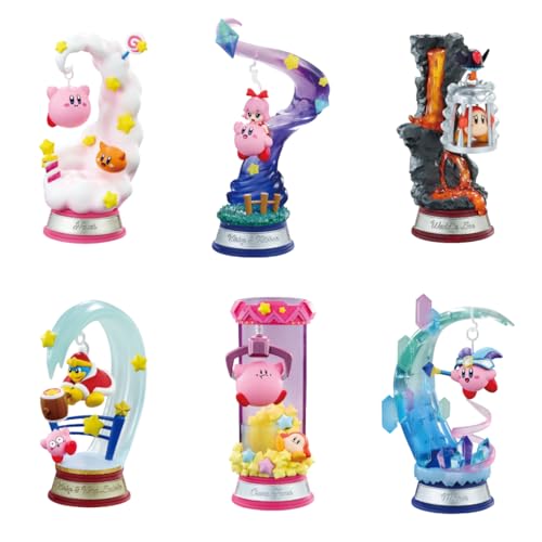 Re-Ment Kirby Kirby Twinkle Traveler 1 Box, ca. 5,3 x 5,7 x 8,5 Zoll (135 x 145 x 215 mm), ATBC-PVC, ABS von Re-Ment