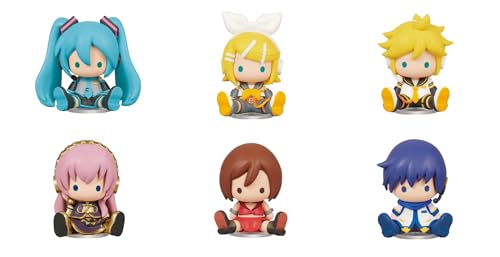 Reement Hatsune Miku Petadoll PierPro Characters 1 Box, ca. H 3,7 x B 5,7 x T 18,5 cm (95 x 145 x 185 mm), ATBC-PVC, ABS von Re-Ment