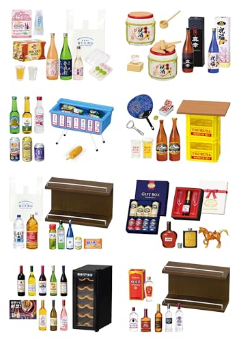 Reement Title No Title Pe Sample Series Meishu Specialty Fujimaru Liquor Store ~ 1 More Cup ~ 1 Box, Approx. H 4.7 x W 5.7 x D 20.6 cm (120 x 145 x 205 mm), ATBC-PVC, ABS von Re-Ment