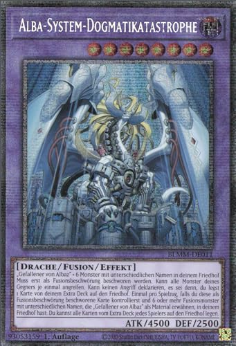 Alba-System-Dogmatikatastrophe (V.2) BLMM-DE011 Starlight Rare Deutsch Boosterfrisch 1. Auflage - Battles of Legend: Monster Mayhem - mit ReCollectibles-Versandschutz - für Yu-Gi-Oh! von ReCollectibles