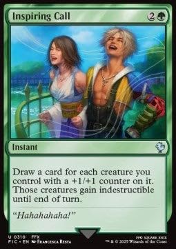 Anspornender Ruf FIC-310 Uncommon Deutsch Boosterfrisch - Commander: Magic: The Gathering - FINAL Fantasy - mit ReCollectibles-Versandschutz - für Magic/MTG Anspornender Ruf FIC-310 Uncommon Deutsch Boosterfrisch - Commander: Magic: The Gathering - FINAL Fantasy - mit ReCollectibles-Versandschutz - für Magic/MTG von ReCollectibles