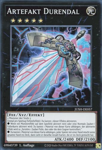 Artefakt Durendal (V.2) JUSH-DE057 Super Rare Deutsch Boosterfrisch 1. Auflage - Justice Hunters - mit ReCollectibles-Versandschutz - für Yu-Gi-Oh! von ReCollectibles