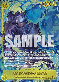 Bartholomew Kuma (OP12-119) (V.2) OP12 Alternate Art Englisch Boosterfrisch - Legacy of The Master - mit ReCollectibles-Versandschutz - für One Piece von ReCollectibles