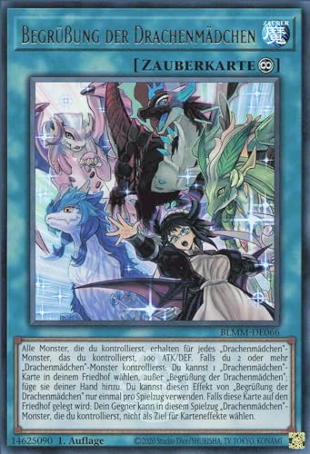 Begrüßung der Drachenmädchen BLMM-DE066 Ultra Rare Deutsch Boosterfrisch 1. Auflage - Battles of Legend: Monster Mayhem - mit ReCollectibles-Versandschutz - für Yu-Gi-Oh! Begrüßung der Drachenmädchen BLMM-DE066 Ultra Rare Deutsch Boosterfrisch 1. Auflage - Battles of Legend: Monster Mayhem - mit ReCollectibles-Versandschutz - für Yu-Gi-Oh! von ReCollectibles
