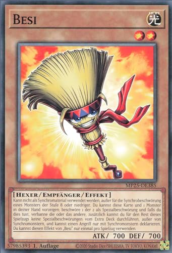 Besi MP25-DE385 Common Deutsch Boosterfrisch 1. Auflage - 2025 Mega-Pack Tin - mit ReCollectibles-Versandschutz - für Yu-Gi-Oh! Besi MP25-DE385 Common Deutsch Boosterfrisch 1. Auflage - 2025 Mega-Pack Tin - mit ReCollectibles-Versandschutz - für Yu-Gi-Oh! von ReCollectibles