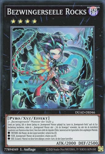 Bezwingerseele Rocks DUAD-DE046 Super Rare Deutsch Boosterfrisch 1. Auflage - Duelist’s Advance - mit ReCollectibles-Versandschutz - für Yu-Gi-Oh! Bezwingerseele Rocks DUAD-DE046 Super Rare Deutsch Boosterfrisch 1. Auflage - Duelist’s Advance - mit ReCollectibles-Versandschutz - für Yu-Gi-Oh! von ReCollectibles