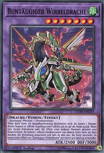 Buntäugiger Wirbeldrache LEDD-DEC27 Common Deutsch Boosterfrisch Unlimitiert - Legendary Dragon Decks - mit ReCollectibles-Versandschutz - für Yu-Gi-Oh! Buntäugiger Wirbeldrache LEDD-DEC27 Common Deutsch Boosterfrisch Unlimitiert - Legendary Dragon Decks - mit ReCollectibles-Versandschutz - für Yu-Gi-Oh! von ReCollectibles