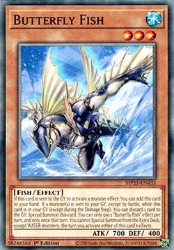 Butterfly Fish MP25-EN433 Common Englisch Boosterfrisch 1. Auflage - 2025 Mega-Pack Tin - mit ReCollectibles-Versandschutz - für Yu-Gi-Oh! Butterfly Fish MP25-EN433 Common Englisch Boosterfrisch 1. Auflage - 2025 Mega-Pack Tin - mit ReCollectibles-Versandschutz - für Yu-Gi-Oh! von ReCollectibles