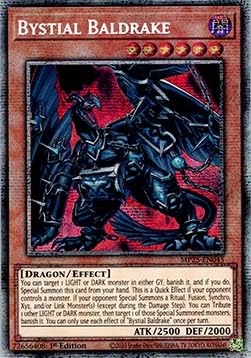 Bystial Baldrake MP25-EN045 Starlight Rare Englisch Boosterfrisch 1. Auflage - 2025 Mega-Pack Tin - mit ReCollectibles-Versandschutz - für Yu-Gi-Oh! Bystial Baldrake MP25-EN045 Starlight Rare Englisch Boosterfrisch 1. Auflage - 2025 Mega-Pack Tin - mit ReCollectibles-Versandschutz - für Yu-Gi-Oh! von ReCollectibles