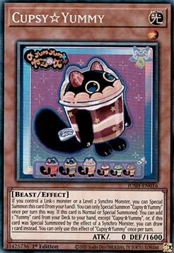 CupsyYummy (V.2) JUSH-EN016 Collectors Rare Englisch Boosterfrisch 1. Auflage - Justice Hunters - mit ReCollectibles-Versandschutz - für Yu-Gi-Oh! von ReCollectibles