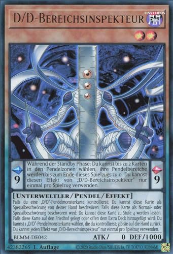 D/D-Bereichsinspekteur BLMM-DE042 Ultra Rare Deutsch Boosterfrisch 1. Auflage - Battles of Legend: Monster Mayhem - mit ReCollectibles-Versandschutz - für Yu-Gi-Oh! D/D-Bereichsinspekteur BLMM-DE042 Ultra Rare Deutsch Boosterfrisch 1. Auflage - Battles of Legend: Monster Mayhem - mit ReCollectibles-Versandschutz - für Yu-Gi-Oh! von ReCollectibles