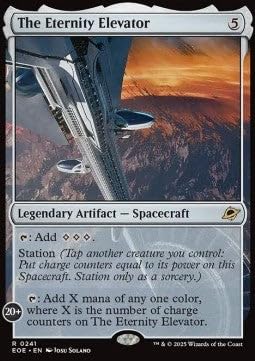 Der Eternitäts-Elevator EOE-241 Rare Deutsch Boosterfrisch Foil - Edge of Eternities - mit ReCollectibles-Versandschutz - für Magic/MTG von ReCollectibles