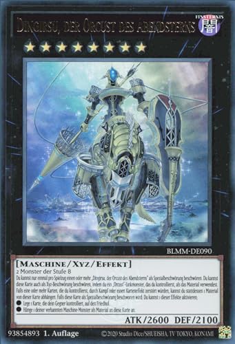 Dingirsu, der Orcust des Abendsterns BLMM-DE090 Ultra Rare Deutsch Boosterfrisch 1. Auflage - Battles of Legend: Monster Mayhem - mit ReCollectibles-Versandschutz - für Yu-Gi-Oh! Dingirsu, der Orcust des Abendsterns BLMM-DE090 Ultra Rare Deutsch Boosterfrisch 1. Auflage - Battles of Legend: Monster Mayhem - mit ReCollectibles-Versandschutz - für Yu-Gi-Oh! von ReCollectibles