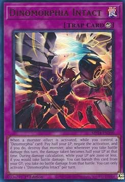 Dinomorphia Intact MP24-EN200 Ultra Rare Englisch Boosterfrisch 1. Auflage - 25th Anniversary Tin: Dueling Mirrors - mit ReCollectibles-Versandschutz - für Yu-Gi-Oh! Dinomorphia Intact MP24-EN200 Ultra Rare Englisch Boosterfrisch 1. Auflage - 25th Anniversary Tin: Dueling Mirrors - mit ReCollectibles-Versandschutz - für Yu-Gi-Oh! von ReCollectibles