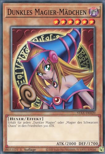 Dunkles Magier-Mädchen STAX-DE020 Common Deutsch Boosterfrisch 1. Auflage - 2-Player Starter Set - mit ReCollectibles-Versandschutz - für Yu-Gi-Oh! Dunkles Magier-Mädchen STAX-DE020 Common Deutsch Boosterfrisch 1. Auflage - 2-Player Starter Set - mit ReCollectibles-Versandschutz - für Yu-Gi-Oh! von ReCollectibles