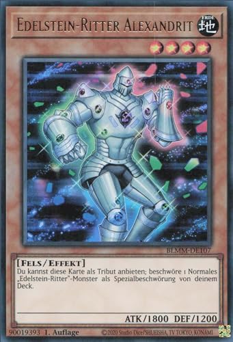 Edelstein-Ritter Alexandrit BLMM-DE107 Ultra Rare Deutsch Boosterfrisch 1. Auflage - Battles of Legend: Monster Mayhem - mit ReCollectibles-Versandschutz - für Yu-Gi-Oh! Edelstein-Ritter Alexandrit BLMM-DE107 Ultra Rare Deutsch Boosterfrisch 1. Auflage - Battles of Legend: Monster Mayhem - mit ReCollectibles-Versandschutz - für Yu-Gi-Oh! von ReCollectibles