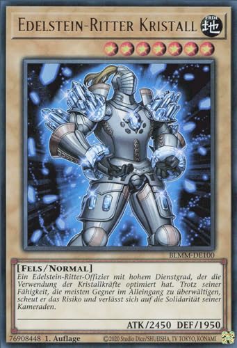 Edelstein-Ritter Kristall BLMM-DE100 Ultra Rare Deutsch Boosterfrisch 1. Auflage - Battles of Legend: Monster Mayhem - mit ReCollectibles-Versandschutz - für Yu-Gi-Oh! Edelstein-Ritter Kristall BLMM-DE100 Ultra Rare Deutsch Boosterfrisch 1. Auflage - Battles of Legend: Monster Mayhem - mit ReCollectibles-Versandschutz - für Yu-Gi-Oh! von ReCollectibles