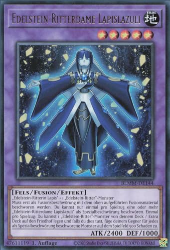 Edelstein-Ritterdame Lapislazuli BLMM-DE144 Ultra Rare Deutsch Boosterfrisch 1. Auflage - Battles of Legend: Monster Mayhem - mit ReCollectibles-Versandschutz - für Yu-Gi-Oh! Edelstein-Ritterdame Lapislazuli BLMM-DE144 Ultra Rare Deutsch Boosterfrisch 1. Auflage - Battles of Legend: Monster Mayhem - mit ReCollectibles-Versandschutz - für Yu-Gi-Oh! von ReCollectibles