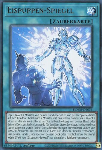 Eispuppen-Spiegel BLMM-DE033 Ultra Rare Deutsch Boosterfrisch 1. Auflage - Battles of Legend: Monster Mayhem - mit ReCollectibles-Versandschutz - für Yu-Gi-Oh! Eispuppen-Spiegel BLMM-DE033 Ultra Rare Deutsch Boosterfrisch 1. Auflage - Battles of Legend: Monster Mayhem - mit ReCollectibles-Versandschutz - für Yu-Gi-Oh! von ReCollectibles