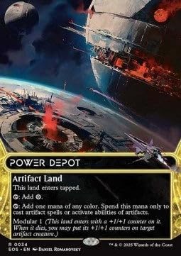 Energiedepot (V.1) EOS-34 Rare Deutsch Boosterfrisch - Stellar Sights - mit ReCollectibles-Versandschutz - für Magic/MTG von ReCollectibles