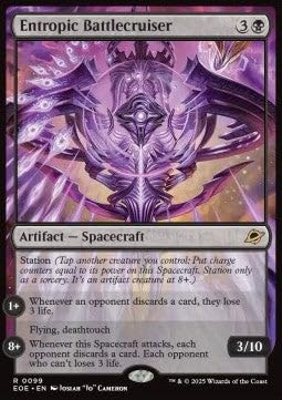 Entropischer Schlachtkreuzer EOE-99 Rare Deutsch Boosterfrisch Foil - Edge of Eternities - mit ReCollectibles-Versandschutz - für Magic/MTG Entropischer Schlachtkreuzer EOE-99 Rare Deutsch Boosterfrisch Foil - Edge of Eternities - mit ReCollectibles-Versandschutz - für Magic/MTG von ReCollectibles