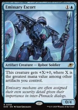 Eskorte der Gesandten EOE-56 Rare Deutsch Boosterfrisch - Edge of Eternities - mit ReCollectibles-Versandschutz - für Magic/MTG von ReCollectibles