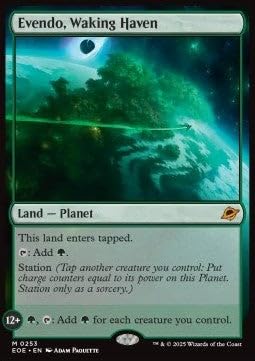 Evendo, erwachende Heimat EOE-253 Mythic Deutsch Boosterfrisch Foil - Edge of Eternities - mit ReCollectibles-Versandschutz - für Magic/MTG Evendo, erwachende Heimat EOE-253 Mythic Deutsch Boosterfrisch Foil - Edge of Eternities - mit ReCollectibles-Versandschutz - für Magic/MTG von ReCollectibles