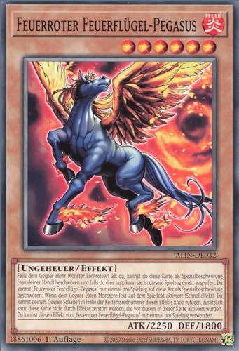 Feuerroter Feuerflügel-Pegasus ALIN-DE032 Common Deutsch Boosterfrisch 1. Auflage - Alliance Insight - mit ReCollectibles-Versandschutz - für Yu-Gi-Oh! Feuerroter Feuerflügel-Pegasus ALIN-DE032 Common Deutsch Boosterfrisch 1. Auflage - Alliance Insight - mit ReCollectibles-Versandschutz - für Yu-Gi-Oh! von ReCollectibles