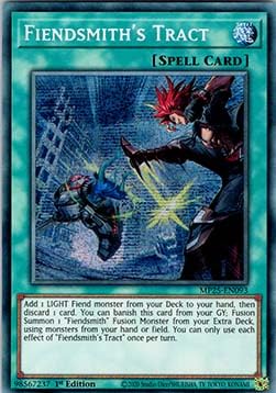 Fiendsmith's Tract MP25-EN093 Secret Rare Englisch Boosterfrisch 1. Auflage - 2025 Mega-Pack Tin - mit ReCollectibles-Versandschutz - für Yu-Gi-Oh! Fiendsmith's Tract MP25-EN093 Secret Rare Englisch Boosterfrisch 1. Auflage - 2025 Mega-Pack Tin - mit ReCollectibles-Versandschutz - für Yu-Gi-Oh! von ReCollectibles