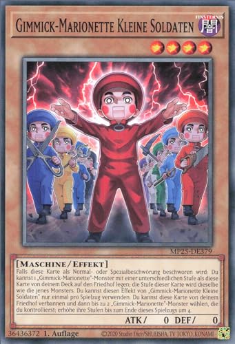 Gimmick-Marionette Kleine Soldaten MP25-DE379 Common Deutsch Boosterfrisch 1. Auflage - 2025 Mega-Pack Tin - mit ReCollectibles-Versandschutz - für Yu-Gi-Oh! von ReCollectibles