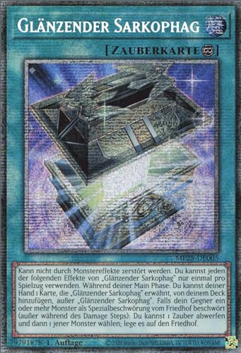 Glänzender Sarkophag MP25-DE005 Starlight Rare Deutsch Boosterfrisch 1. Auflage - 2025 Mega-Pack Tin - mit ReCollectibles-Versandschutz - für Yu-Gi-Oh! Glänzender Sarkophag MP25-DE005 Starlight Rare Deutsch Boosterfrisch 1. Auflage - 2025 Mega-Pack Tin - mit ReCollectibles-Versandschutz - für Yu-Gi-Oh! von ReCollectibles