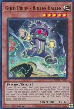 Gold Pride - Roller Baller MP24-EN204 Ultra Rare Englisch Boosterfrisch 1. Auflage - 25th Anniversary Tin: Dueling Mirrors - mit ReCollectibles-Versandschutz - für Yu-Gi-Oh! von ReCollectibles