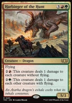 Harbinger of The Hunt TDC-291 Rare Englisch Boosterfrisch - Commander: Tarkir: Dragonstorm - mit ReCollectibles-Versandschutz - für Magic/MTG Harbinger of The Hunt TDC-291 Rare Englisch Boosterfrisch - Commander: Tarkir: Dragonstorm - mit ReCollectibles-Versandschutz - für Magic/MTG von ReCollectibles