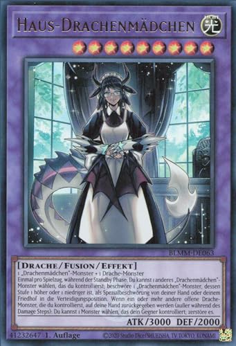 Haus-Drachenmädchen BLMM-DE063 Ultra Rare Deutsch Boosterfrisch 1. Auflage - Battles of Legend: Monster Mayhem - mit ReCollectibles-Versandschutz - für Yu-Gi-Oh! Haus-Drachenmädchen BLMM-DE063 Ultra Rare Deutsch Boosterfrisch 1. Auflage - Battles of Legend: Monster Mayhem - mit ReCollectibles-Versandschutz - für Yu-Gi-Oh! von ReCollectibles