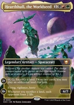Hearthhull, The Worldseed EOC-1 Mythic Deutsch Boosterfrisch Foil - Commander: Edge of Eternities - mit ReCollectibles-Versandschutz - für Magic/MTG Hearthhull, The Worldseed EOC-1 Mythic Deutsch Boosterfrisch Foil - Commander: Edge of Eternities - mit ReCollectibles-Versandschutz - für Magic/MTG von ReCollectibles