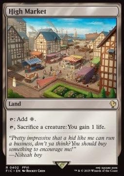 High Market FIC-402 Rare Englisch Boosterfrisch - Commander: Magic: The Gathering - FINAL Fantasy - mit ReCollectibles-Versandschutz - für Magic/MTG High Market FIC-402 Rare Englisch Boosterfrisch - Commander: Magic: The Gathering - FINAL Fantasy - mit ReCollectibles-Versandschutz - für Magic/MTG von ReCollectibles