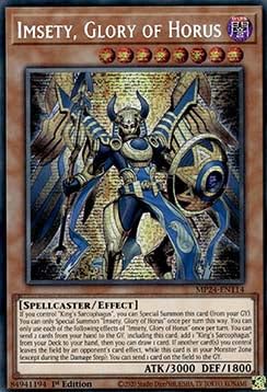 Imsety, Glory of Horus MP24-EN114 Secret Rare Englisch Boosterfrisch 1. Auflage - 25th Anniversary Tin: Dueling Mirrors - mit ReCollectibles-Versandschutz - für Yu-Gi-Oh! Imsety, Glory of Horus MP24-EN114 Secret Rare Englisch Boosterfrisch 1. Auflage - 25th Anniversary Tin: Dueling Mirrors - mit ReCollectibles-Versandschutz - für Yu-Gi-Oh! von ReCollectibles