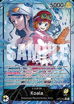 Koala (OP12-081) (V.2) OP12 Alternate Art Englisch Boosterfrisch - Legacy of The Master - mit ReCollectibles-Versandschutz - für One Piece von ReCollectibles