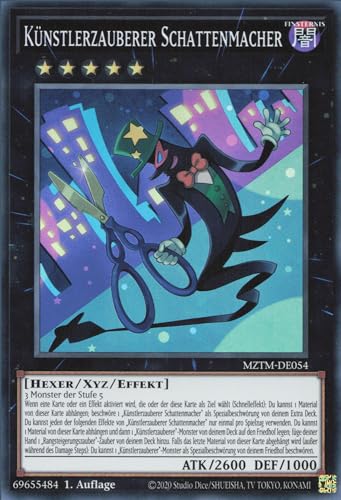 Künstlerzauberer Schattenmacher MZTM-DE054 Super Rare Deutsch Boosterfrisch 1. Auflage - Maze of The Master - mit ReCollectibles-Versandschutz - für Yu-Gi-Oh! Künstlerzauberer Schattenmacher MZTM-DE054 Super Rare Deutsch Boosterfrisch 1. Auflage - Maze of The Master - mit ReCollectibles-Versandschutz - für Yu-Gi-Oh! von ReCollectibles