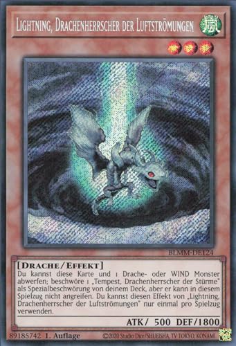 Lightning, Drachenherrscher der Luftströmungen BLMM-DE124 Secret Rare Deutsch Boosterfrisch 1. Auflage - Battles of Legend: Monster Mayhem - mit ReCollectibles-Versandschutz - für Yu-Gi-Oh! Lightning, Drachenherrscher der Luftströmungen BLMM-DE124 Secret Rare Deutsch Boosterfrisch 1. Auflage - Battles of Legend: Monster Mayhem - mit ReCollectibles-Versandschutz - für Yu-Gi-Oh! von ReCollectibles