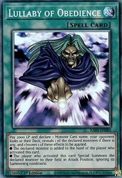 Lullaby of Obedience (V.6) RA04-EN085 Collectors Rare Englisch Near Mint 1. Auflage - Quarter Century Stampede - mit ReCollectibles-Versandschutz - für Yu-Gi-Oh! von ReCollectibles