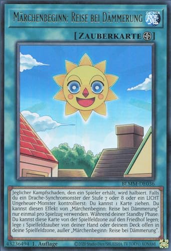 Märchenbeginn: Reise bei Dämmerung BLMM-DE036 Ultra Rare Deutsch Boosterfrisch 1. Auflage - Battles of Legend: Monster Mayhem - mit ReCollectibles-Versandschutz - für Yu-Gi-Oh! von ReCollectibles