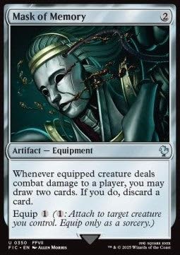 Mask of Memory FIC-350 Uncommon Englisch Boosterfrisch - Commander: Magic: The Gathering - FINAL Fantasy - mit ReCollectibles-Versandschutz - für Magic/MTG von ReCollectibles
